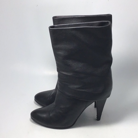 SIGERSON MORRISON Black Leather Lambskin Boots 7 - Picture 6 of 13